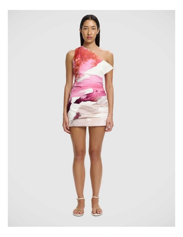 Reme Mini Dress in Scarlet Crush image 1