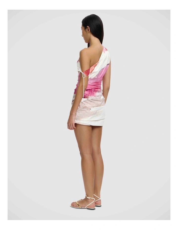 Reme Mini Dress in Scarlet Crush image 2