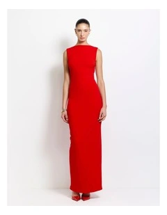 Verona Gown - Cherry Red