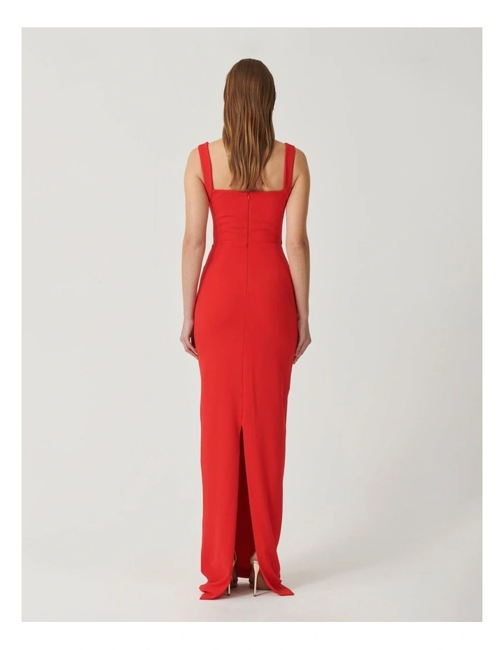 Marbella Gown - Cherry Red image 2