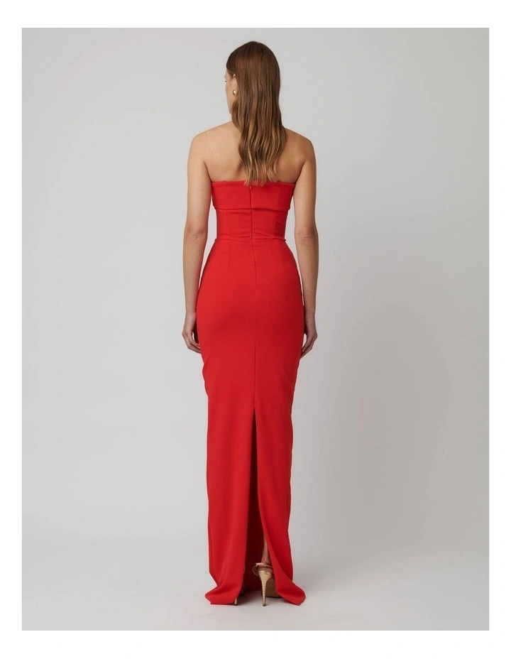 Monroe Gown - Cherry Red image 2