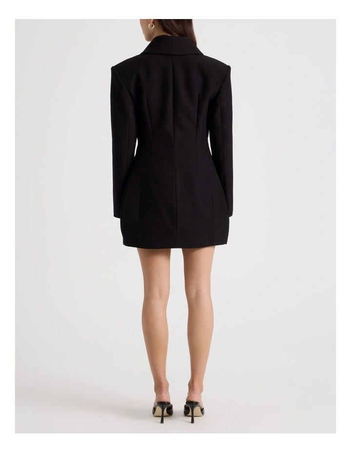 Harlem Blazer Dress - Black image 3