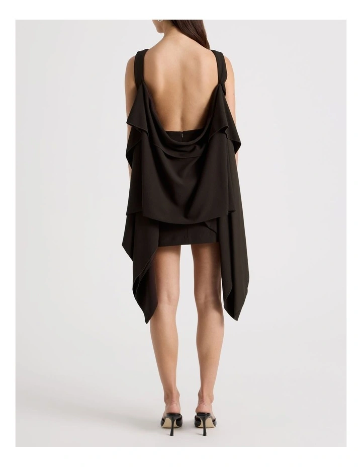 Kathryn Mini Dress - Coffee image 3