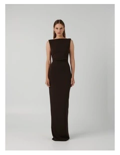 Verona Gown - Coffee