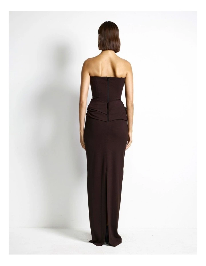 Allegra Gown - Coffee image 2