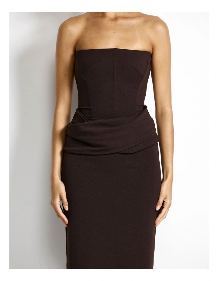 Allegra Gown - Coffee image 4