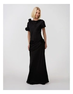 Evangeline Gown in Nero