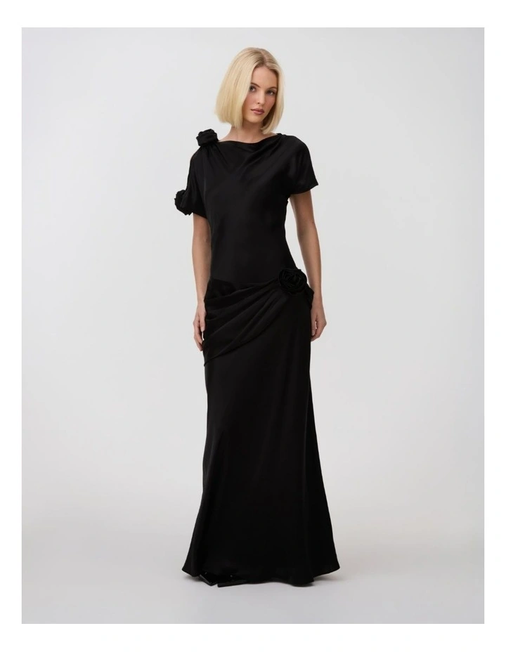 Evangeline Gown in Nero image 1