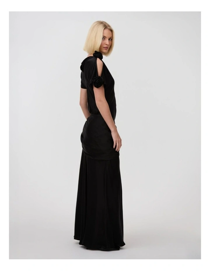 Evangeline Gown in Nero image 3