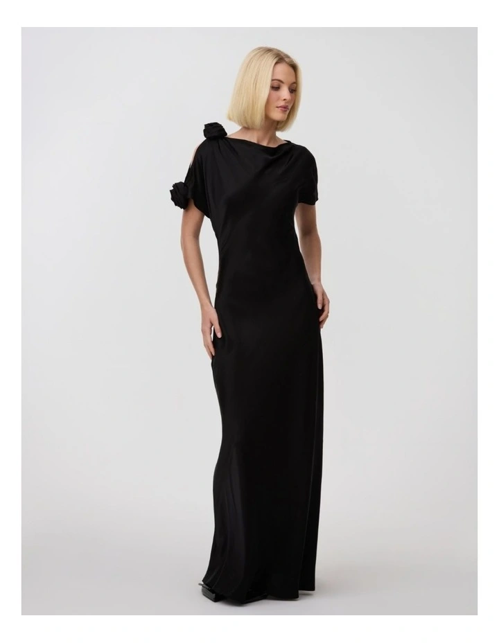 Evangeline Gown in Nero image 6