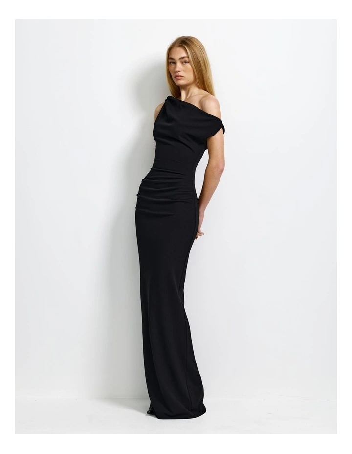 Kaja Gown in Black image 3