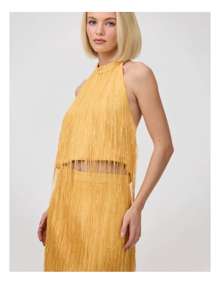 Madeleine Top in Harvest Gold image 4