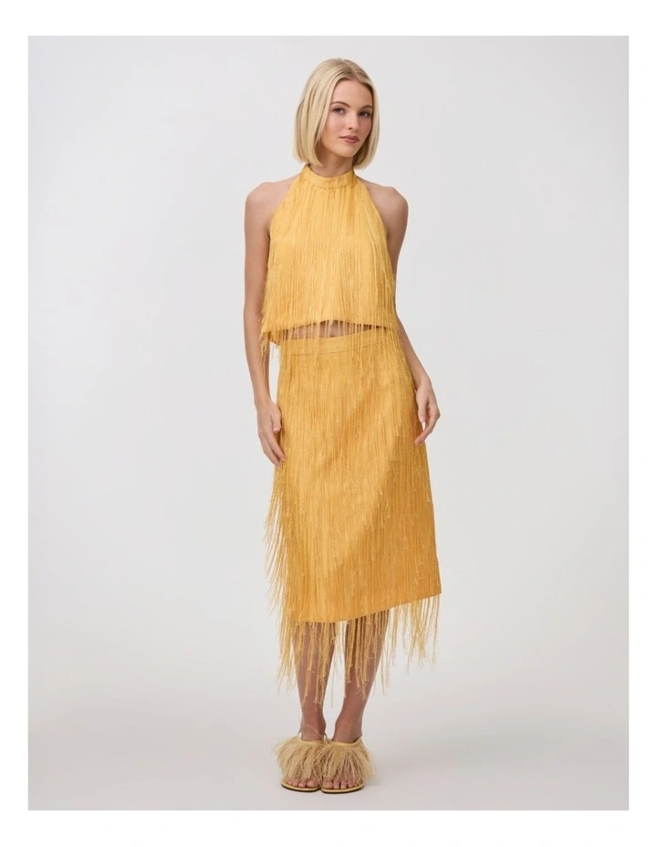Madeleine Top in Harvest Gold image 5