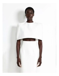 Olympia Cape - Ivory