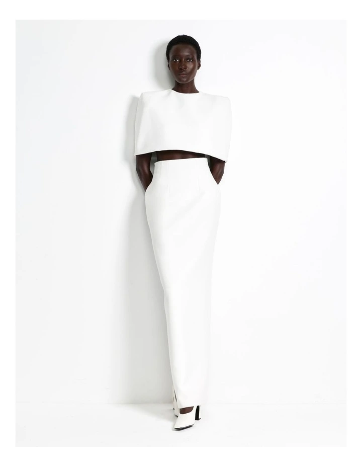 Olympia Cape - Ivory image 2