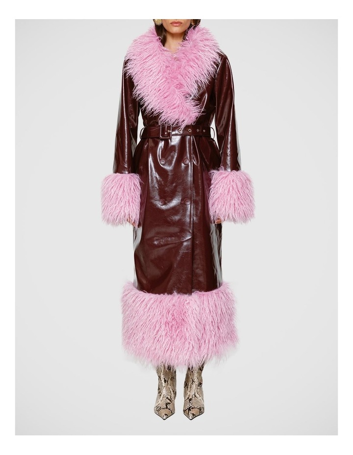 Abrigo Coat in Purple image 1