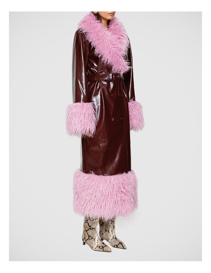Abrigo Coat in Purple image 3