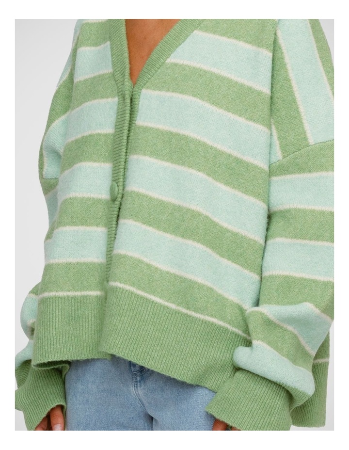 Nyra Cardigan in Green image 4