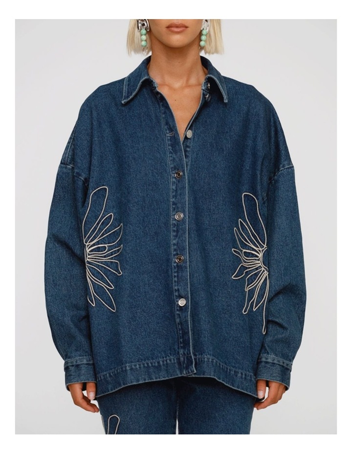 Amana Denim Shirt in Blue image 1