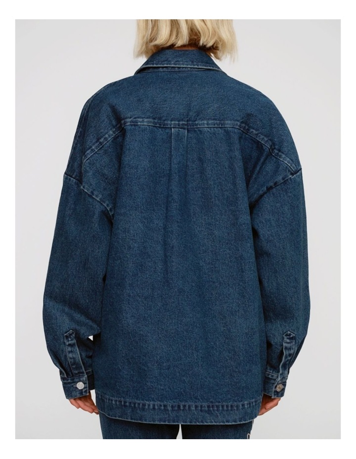 Amana Denim Shirt in Blue image 2