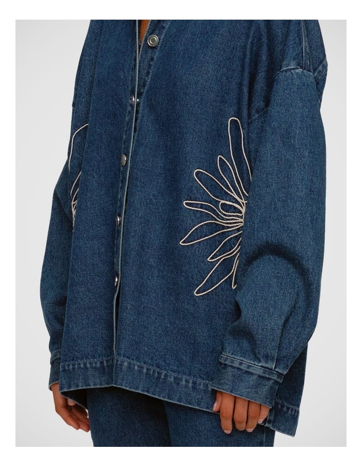 Amana Denim Shirt in Blue image 4