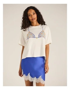 Azura Bikini Boxy Crop Tee