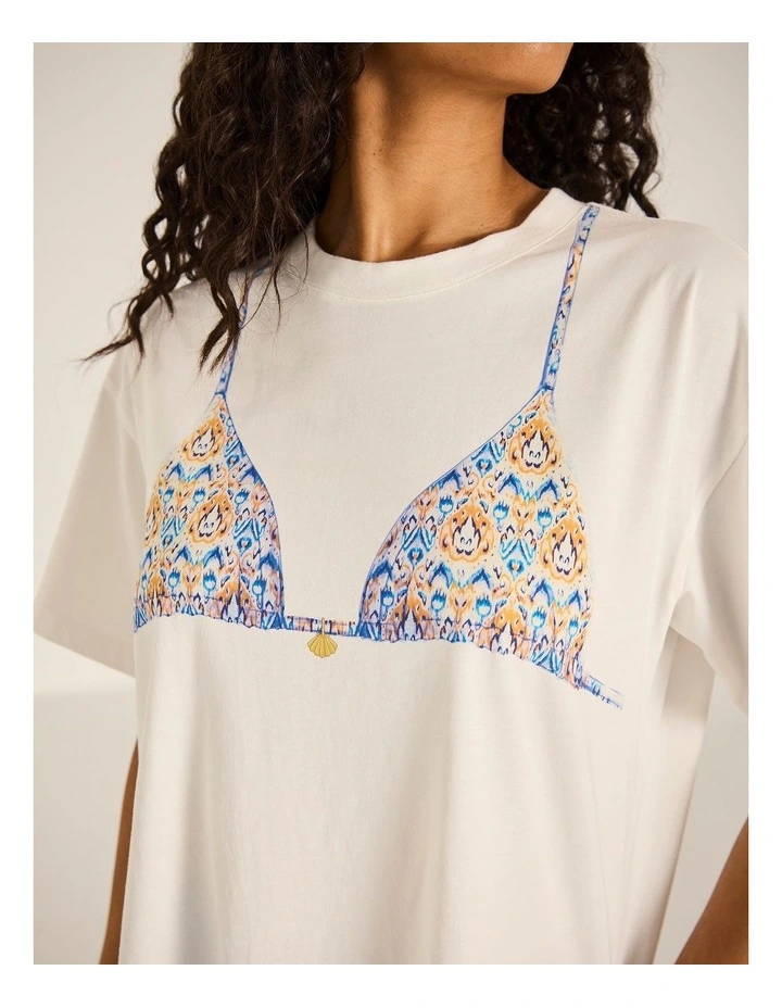Azura Bikini Boxy Crop Tee image 6