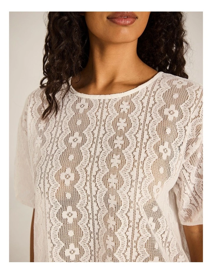 Leonora Lace Tee image 4