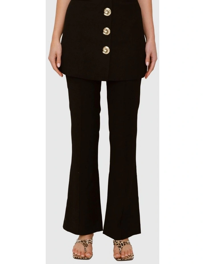 Irida Bootcut Pants in Black image 1