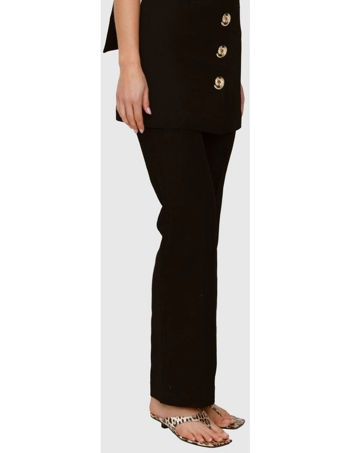 Irida Bootcut Pants in Black image 3