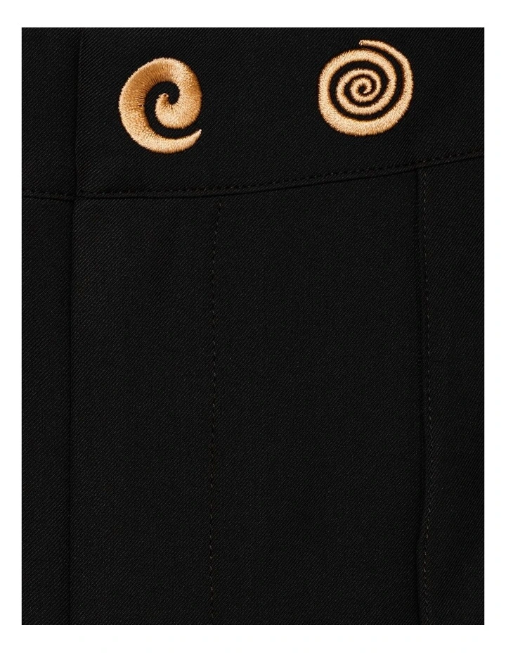 Irida Bootcut Pants in Black image 4