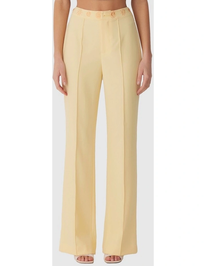 Irida Bootcut Pants in Orange image 1