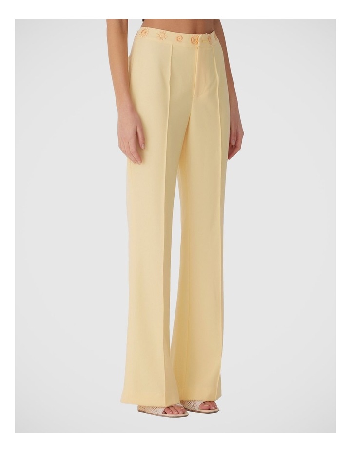 Irida Bootcut Pants in Yellow image 3