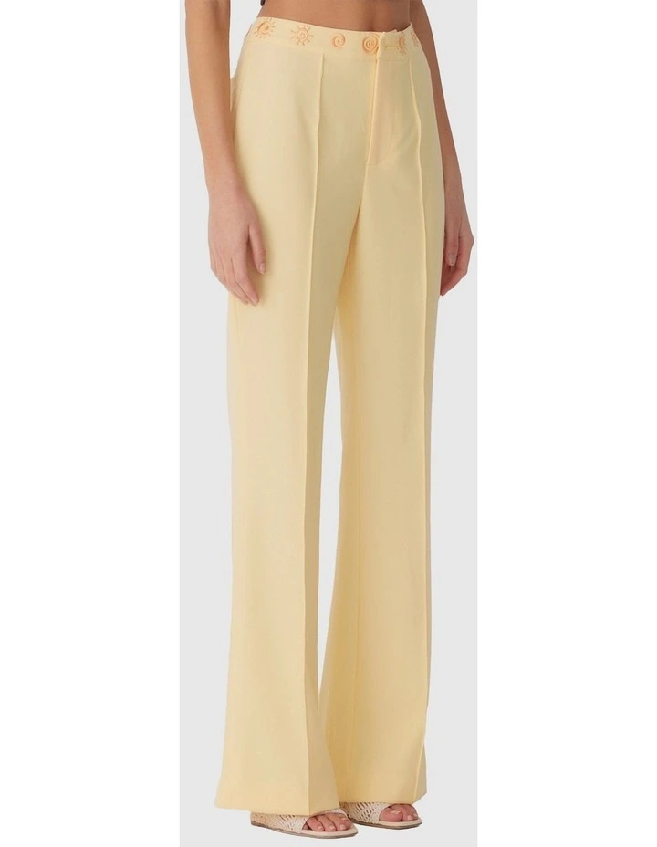 Irida Bootcut Pants in Orange image 3