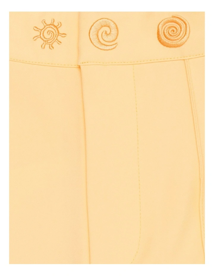 Irida Bootcut Pants in Yellow image 4