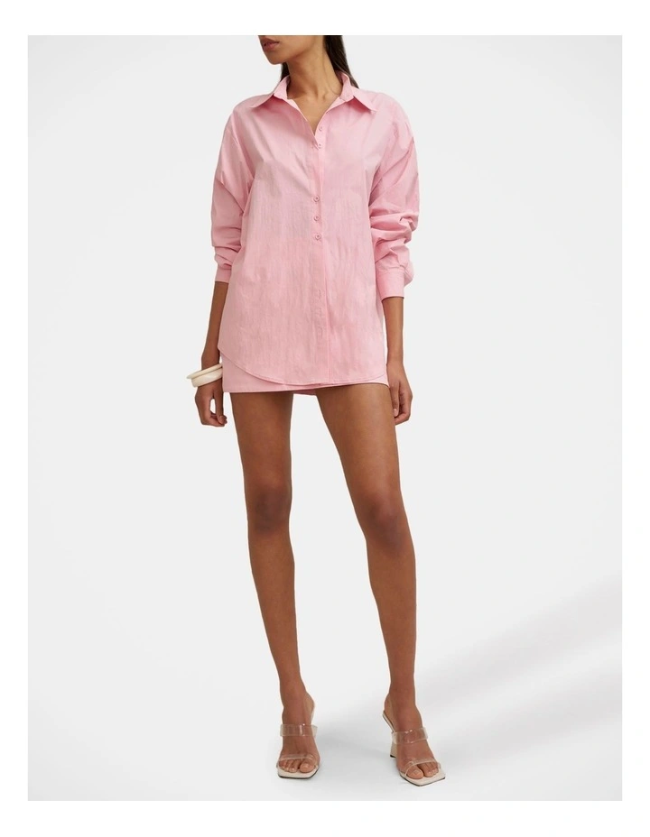 Cora Mini Skirt in Pink image 3