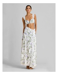 India Skirt in White