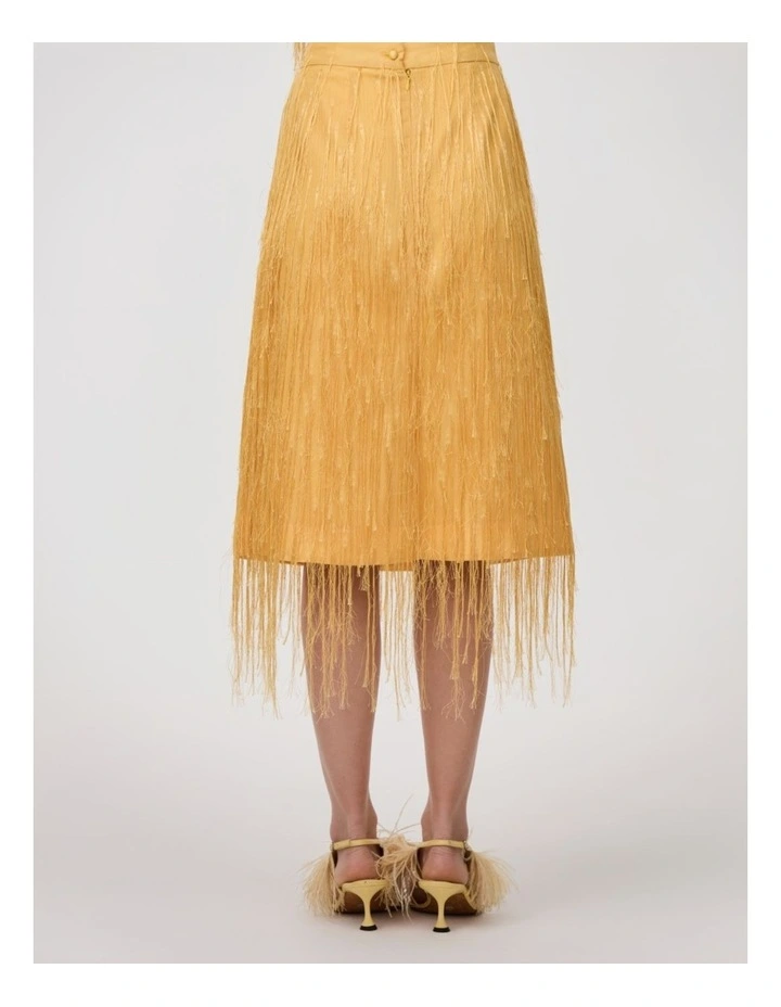 Madeleine Skirt in Harvest Gold image 2