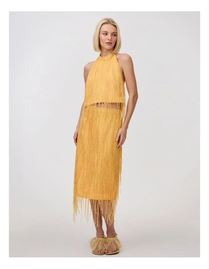 Madeleine Skirt in Harvest Gold image 6