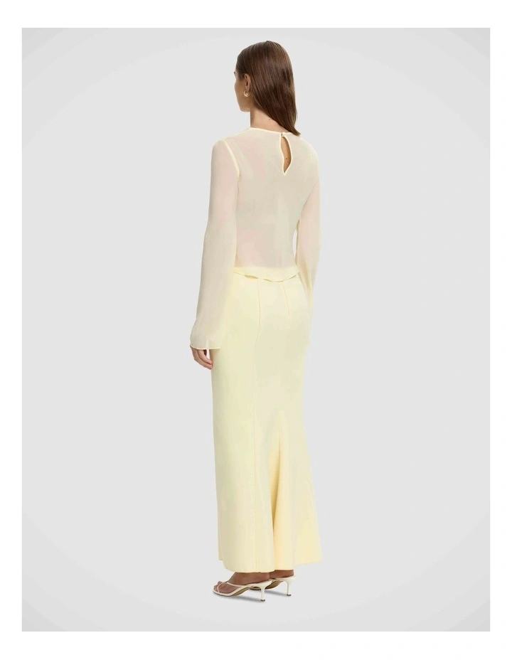 Lumi Skirt in Vanilla image 2