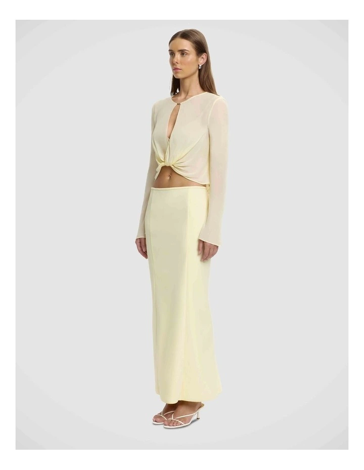 Lumi Skirt in Vanilla image 3