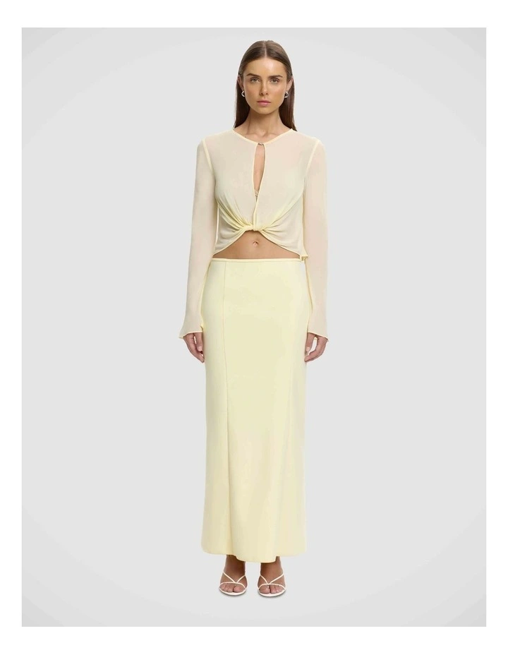 Lumi Skirt in Vanilla image 4