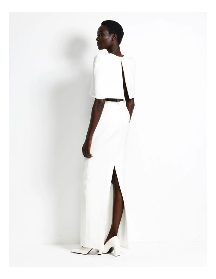 Octavia Skirt - Ivory image 3