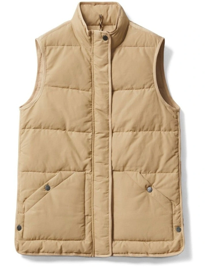 Beechwood Padded Vest in Sand image 4