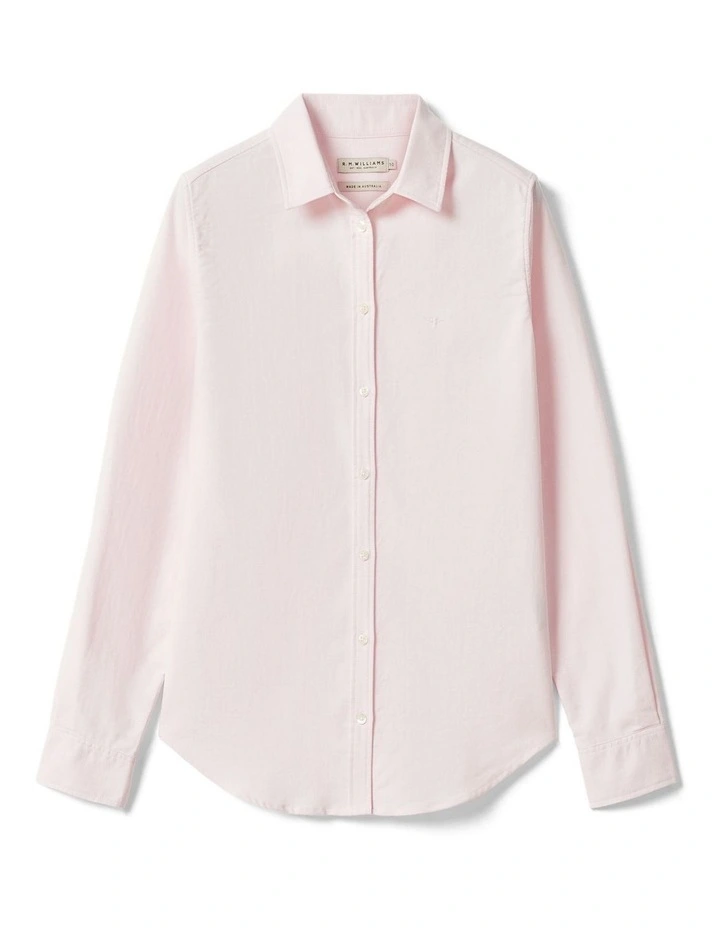 Olney Oxford Shirt in Pink image 4