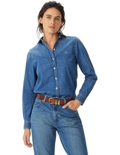 Olney Denim Shirt in Blue