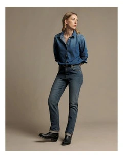 Olney Denim Shirt in Blue