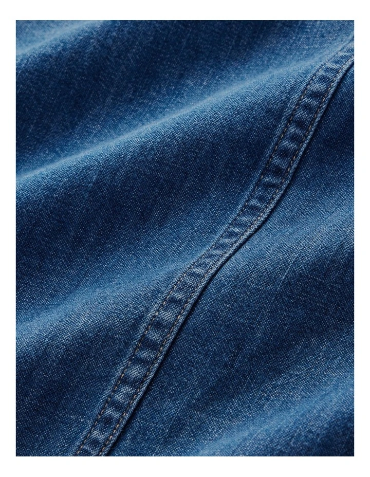 Olney Denim Shirt in Blue image 5
