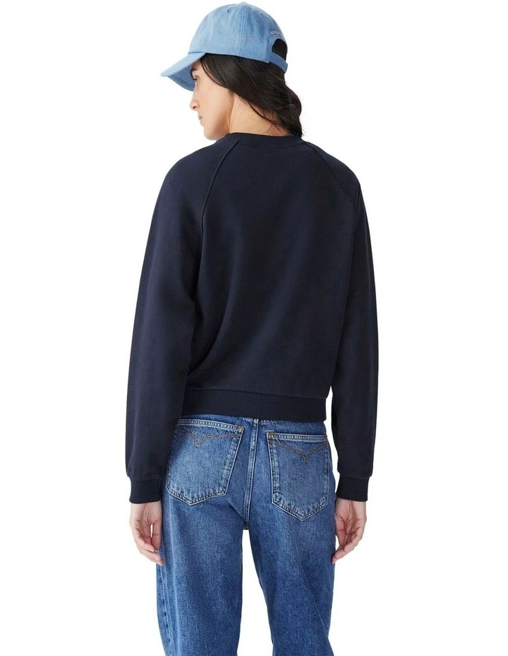 Heritage Easy Crew in Navy image 2