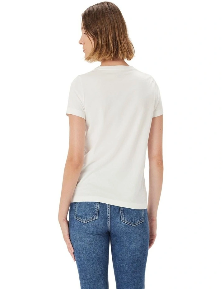 Piccadilly T-shirt in White image 2